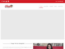 Tablet Screenshot of chagoahogadas.com